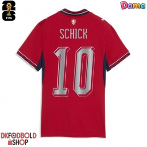 Tjekkiet Patrik Schick #10 Hjemmebanetrøje Dame VM 2026 Kort ærmer